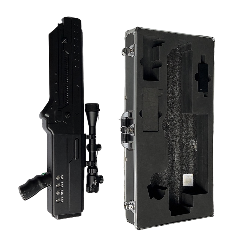  全南手持便携式枪型低空防御反制四通道A型